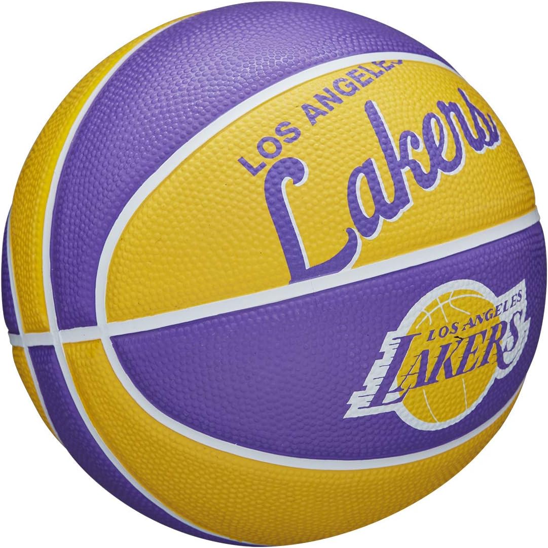 WILSON NBA Team Retro Mini Basketballs - Mini Size - 3"