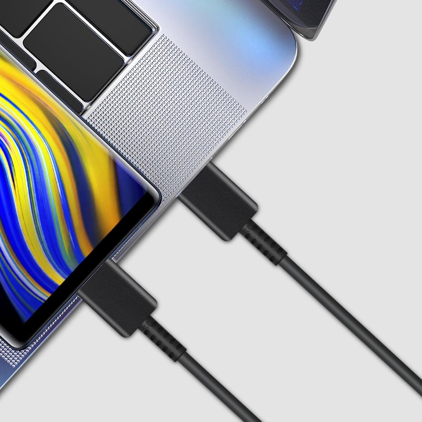 Type C Charger, 2-Pack 25W Type C Fast Charging Block with 6ft USB C Charger Cable Compatible with Galaxy S23 Ultra/S23+/S22/S21/S20/Phone 16/16 Plus/16 Pro Max/15/15 Pro Max/15 Plus-Black