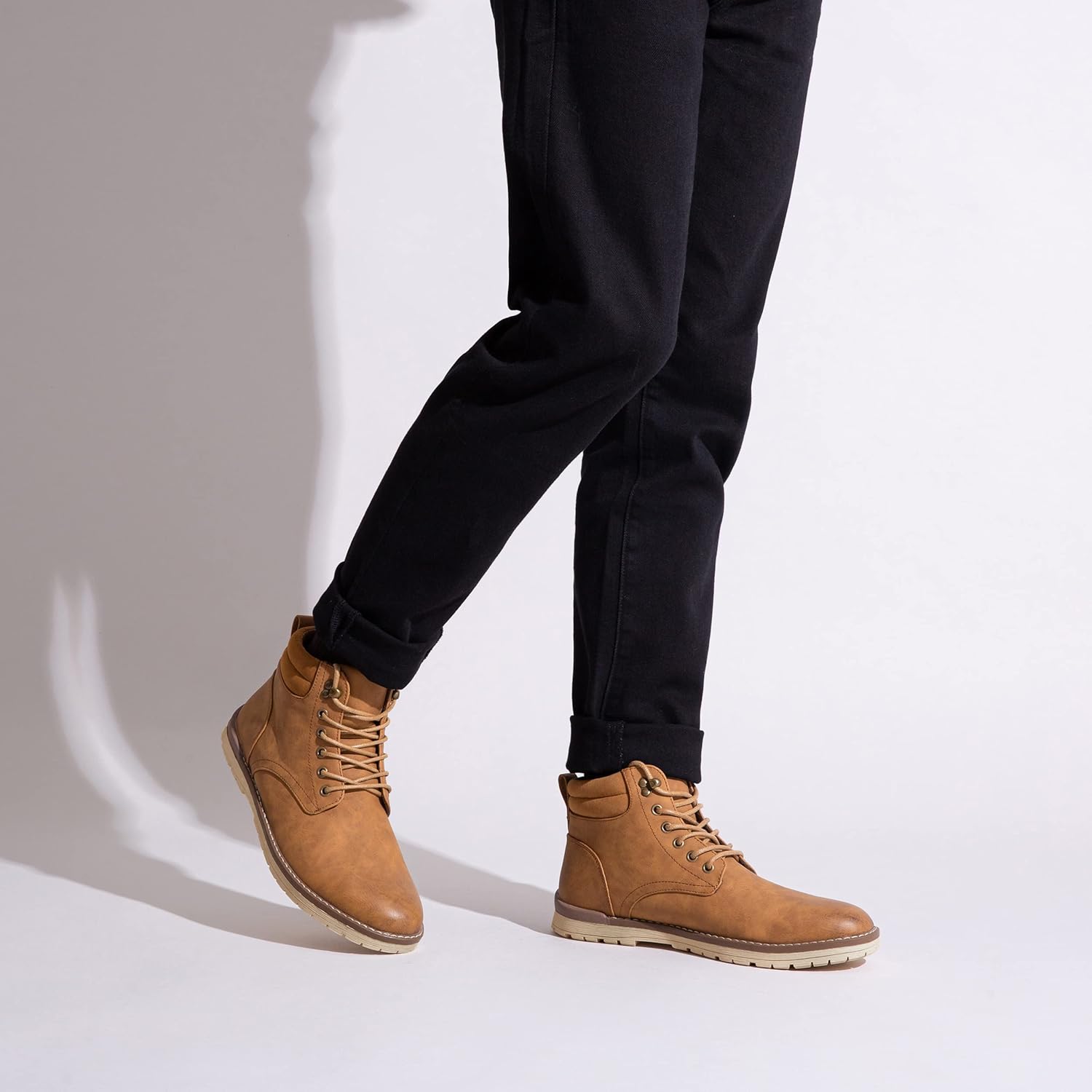 Vostey Men's Hiking Boots Waterproof Casual Chukka Boots for Men