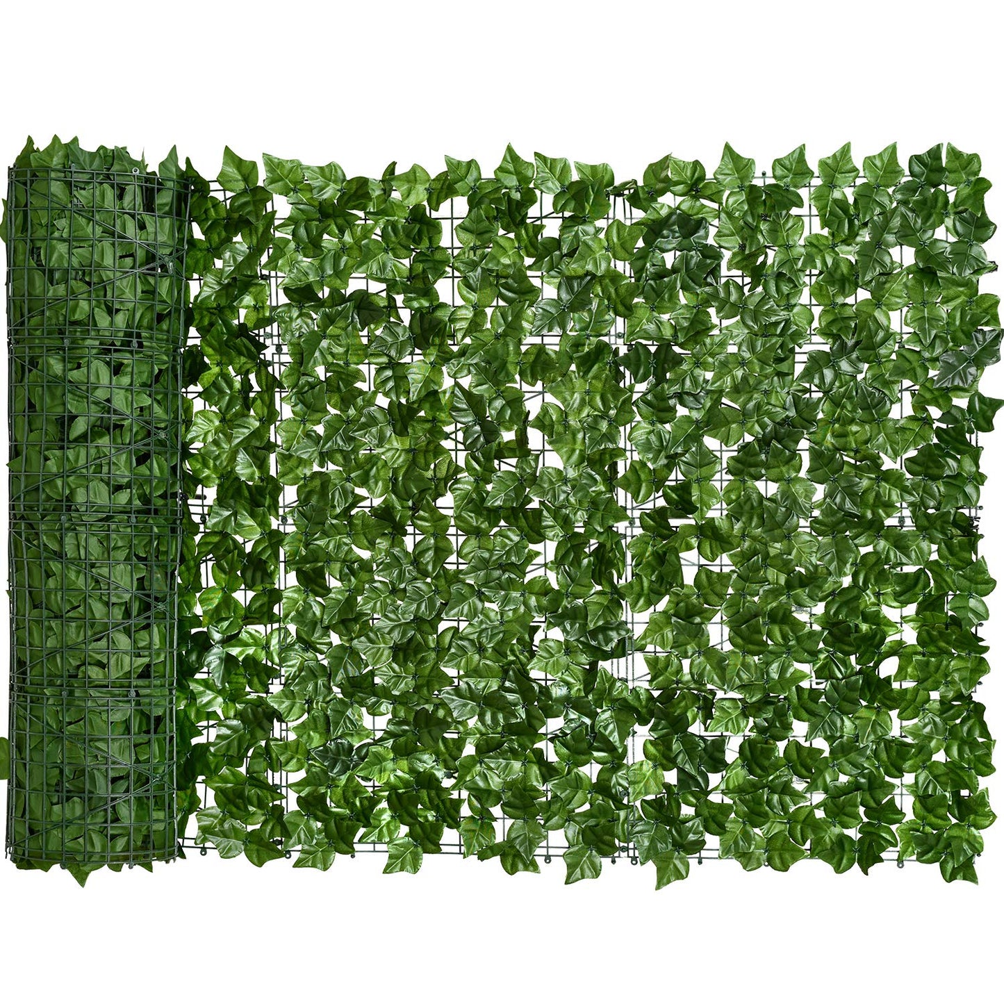 DearHouse Artificial Ivy Privacy Fence, 118x69in Artificial Hedges Fence and Faux Ivy Vine Leaf Decoration for Outdoor Garden Decor