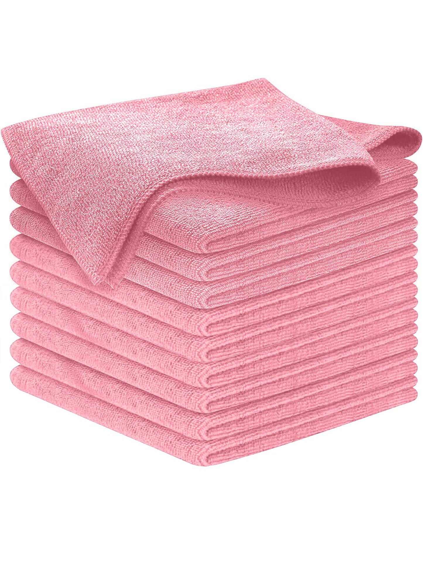 USANOOKS Microfiber Cleaning Cloth Grey - 12 Pcs (12.5"x12.5") - High Performance - 1200 Washes, Ultra Absorbent Microfiber Towel Weave Grime & Liquid for Streak-Free Mirror Shine - Car Washing Cloth