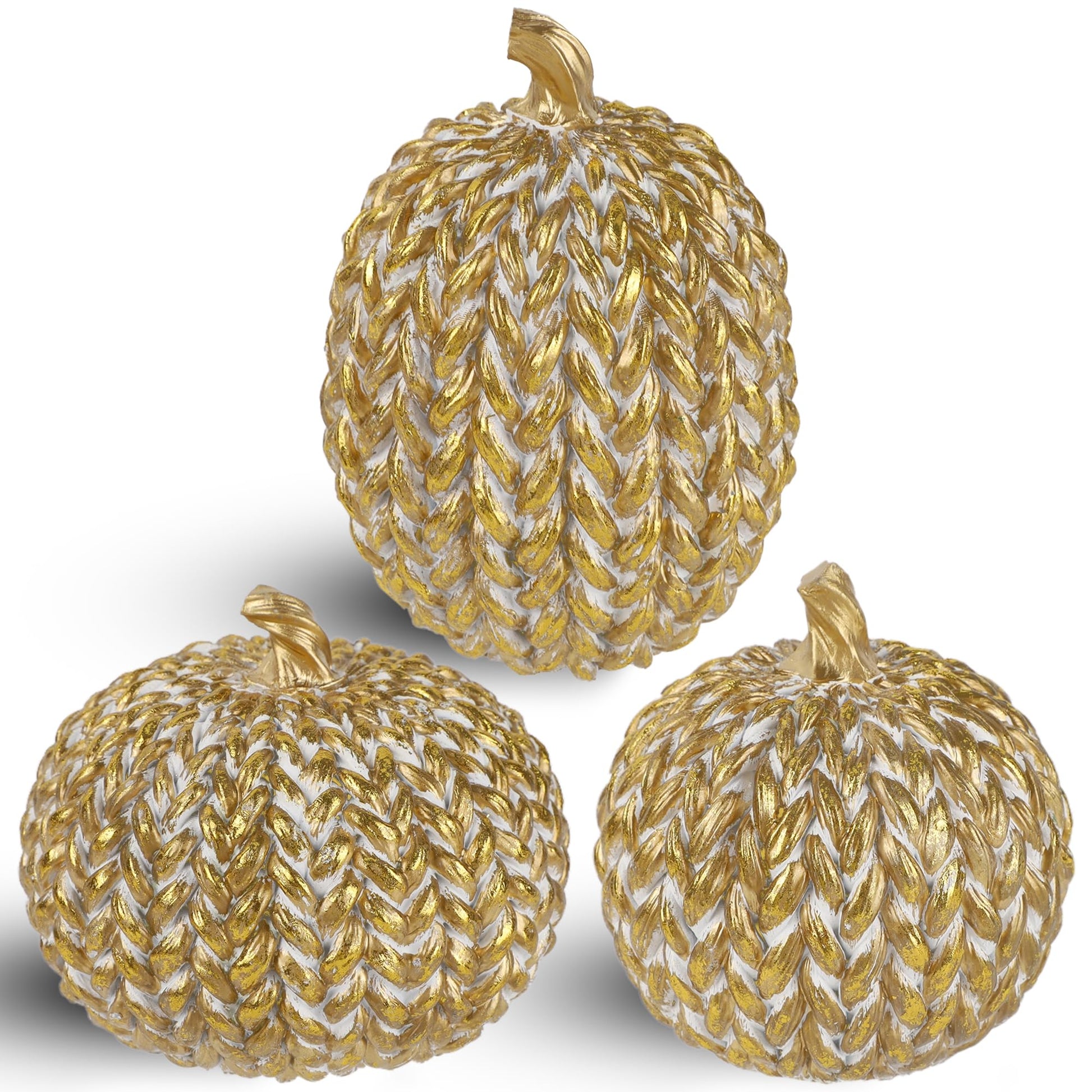 winemana 12 Pack Silver Pumpkin Fall Decor, Foam Glitter Pumpkins for Decorating Mini Artificial Craft Pumpkins for Thanksgiving Table Party Harvest Decorations