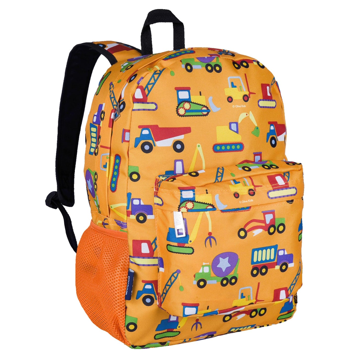 Wildkin 16-inch Kids Backpack – Durable, Padded & Spacious School Bag for Boys & Girls - Blue Stripes