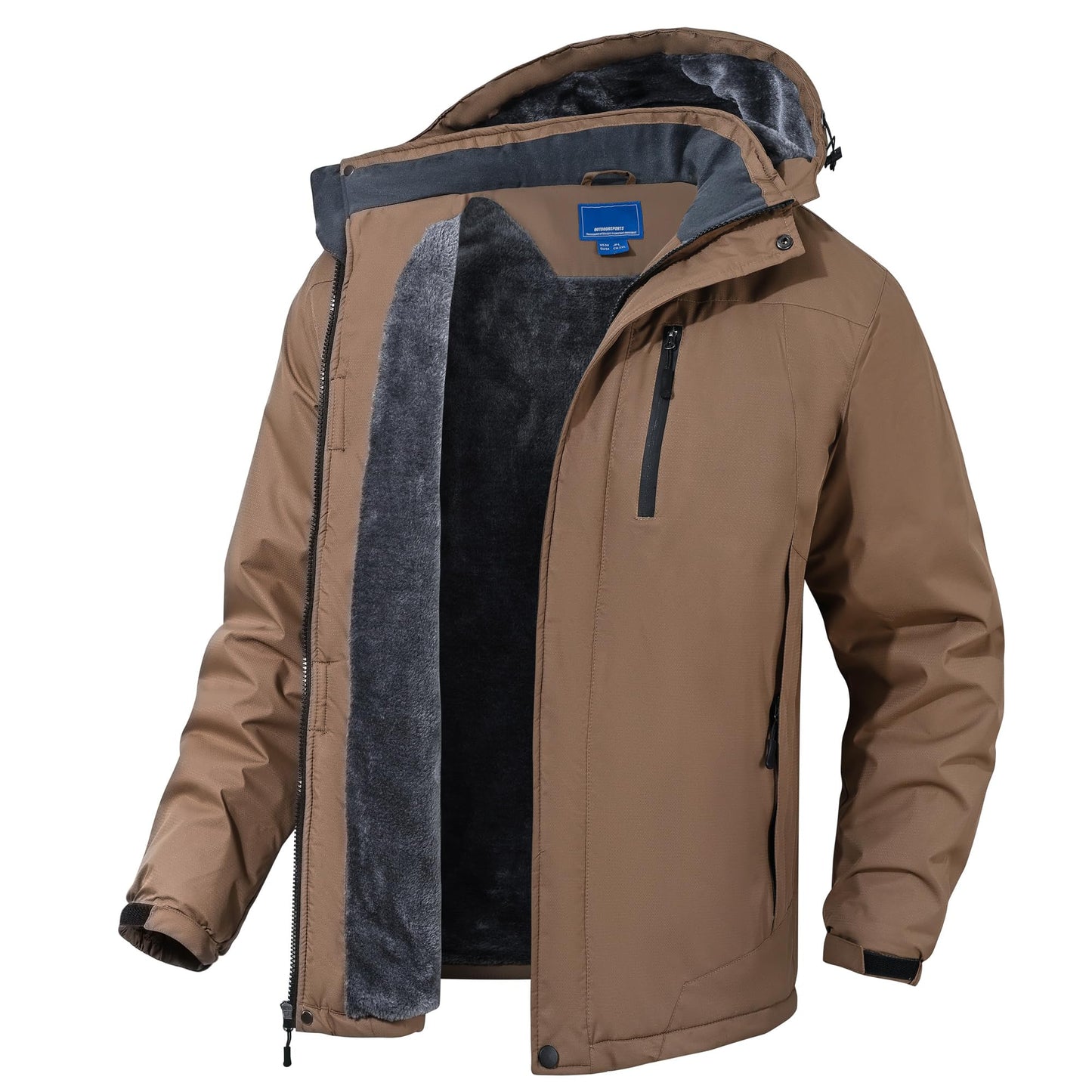 Rapoo Men's Winter Ski Snow Jacket Mountain Waterproof Windproof Rain Jacket