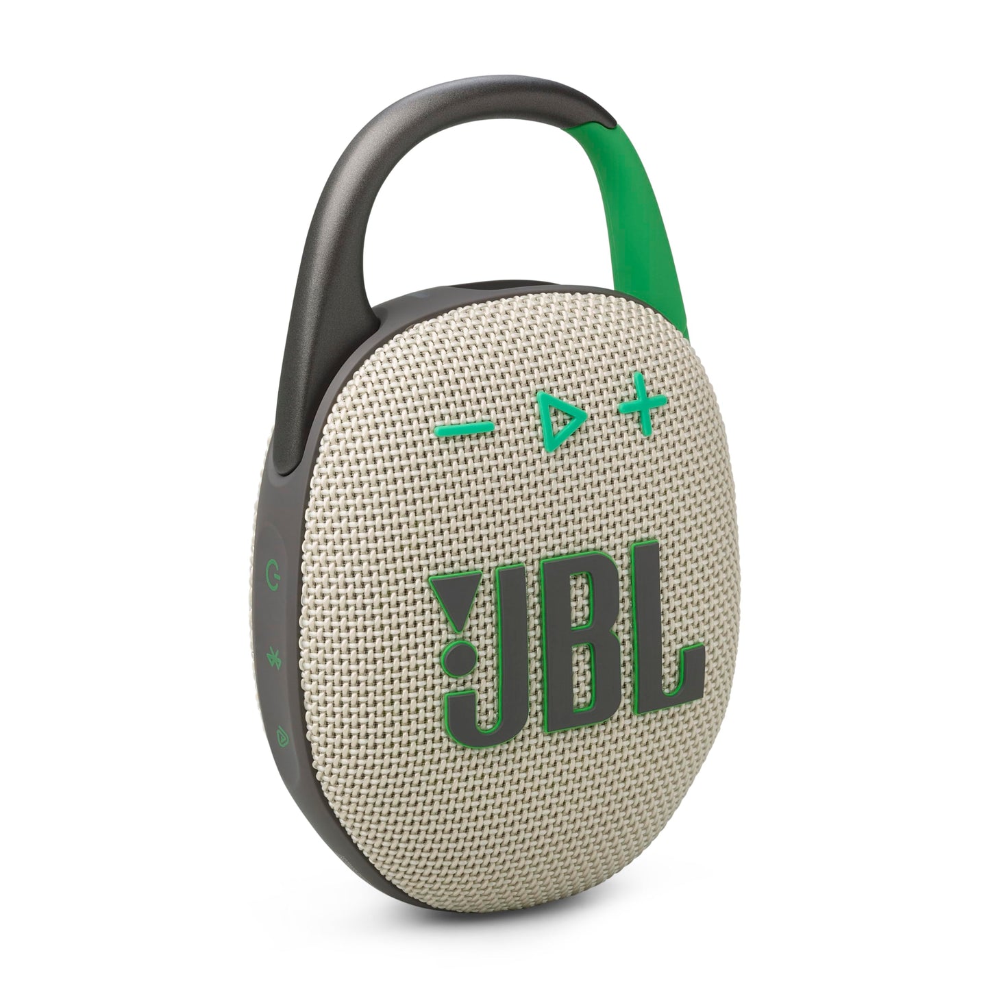 JBL Clip 5 - Ultra-Portable, Waterproof & Dustproof Bluetooth Speaker, Big Pro Sound with Punchy bass, Integrated Carabiner, Up to 12 Hours of Play, Made in Part with Recycled Materials (Purple)