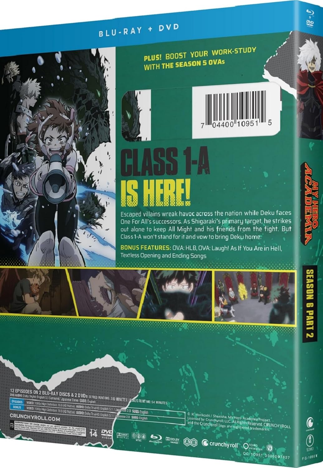 My Hero Academia - Season 06 Part 2 - Blu-ray & DVD