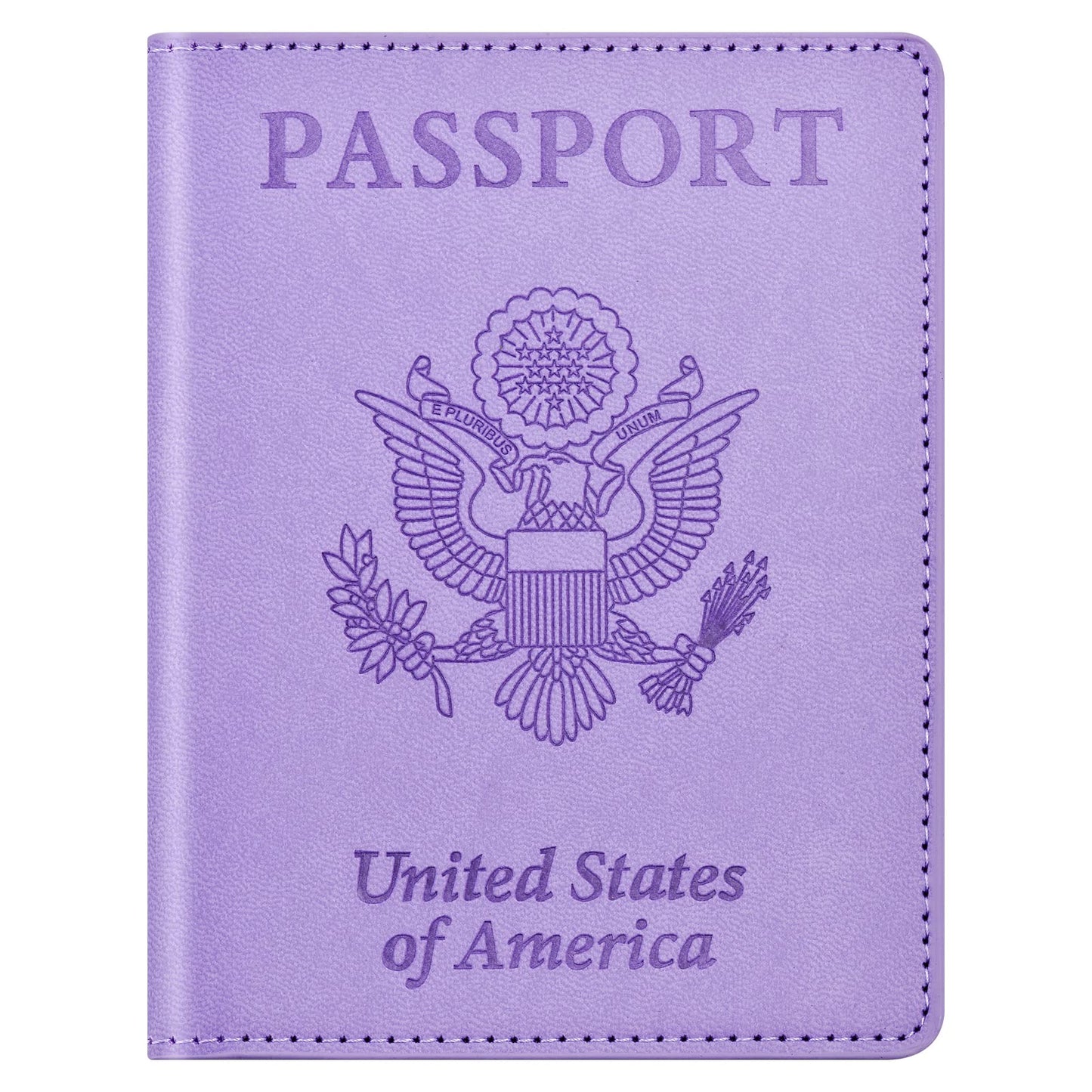 Eoehro Passport Holder for Travel Essentials, Passport Wallet Cover Case for Travel Must Haves Accessories,Passport Book Holders for Women and Men(brown)
