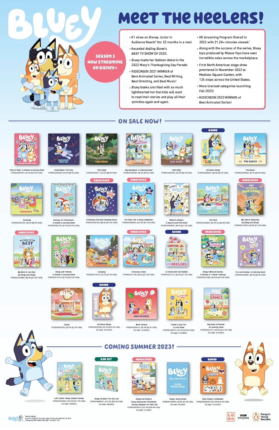 Bluey: Hooray, It's Christmas!: A Sticker & Activity Book
