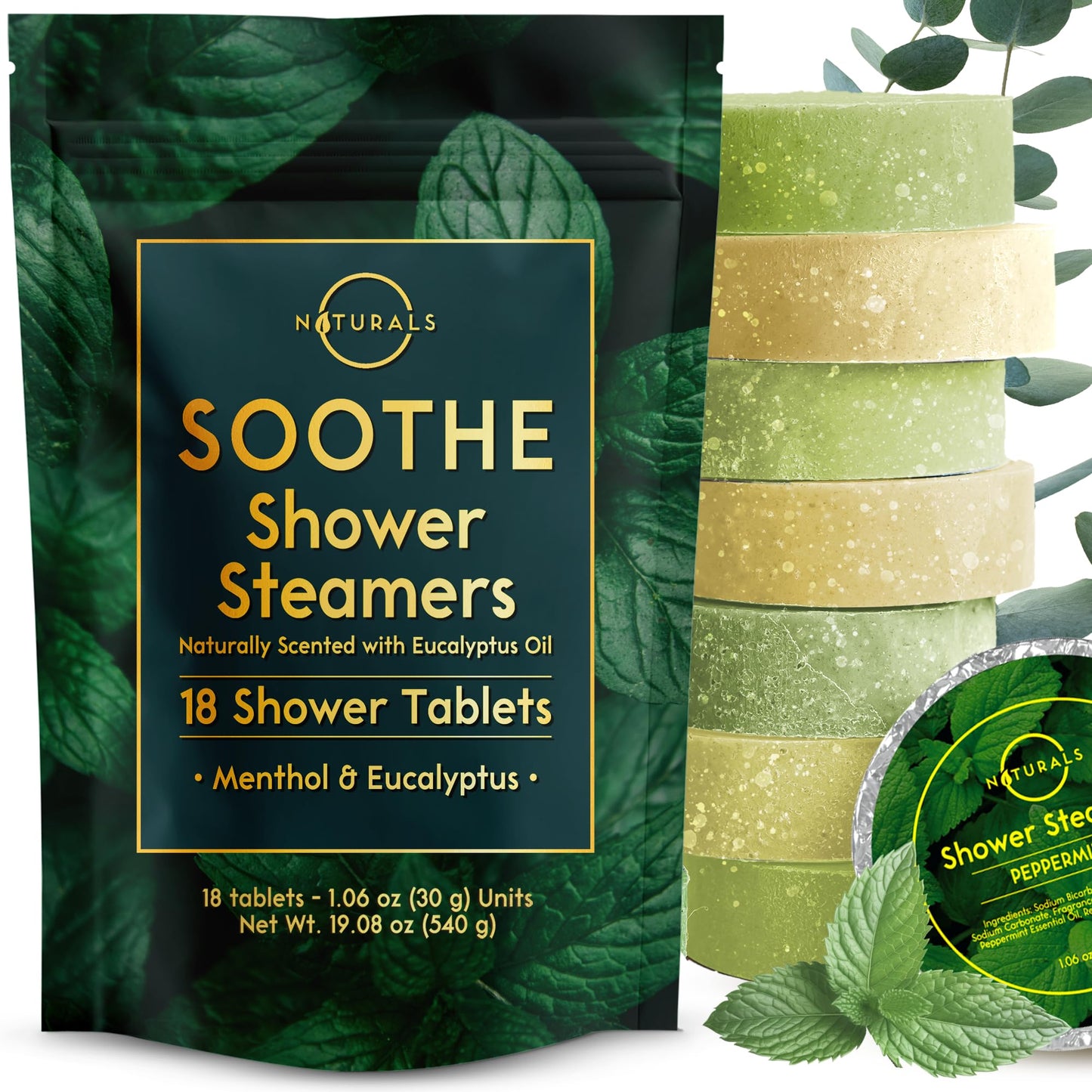 Shower Steamers Aromatherapy - Birthday Gifts for Women and Men - Shower Bombs Aromatherapy, Spa Day Essentials, Relaxation Spa Gifts - Self Care Galentines Gifts (Lavender 8 Count)