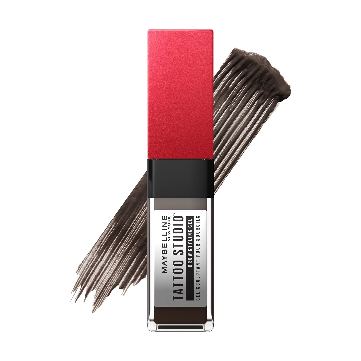 Maybelline Tattoo Studio Brow Styling Gel, Waterproof Eyebrow Make Up, Brow Tint for Up to 36HR Wear, Blonde, 1 Count