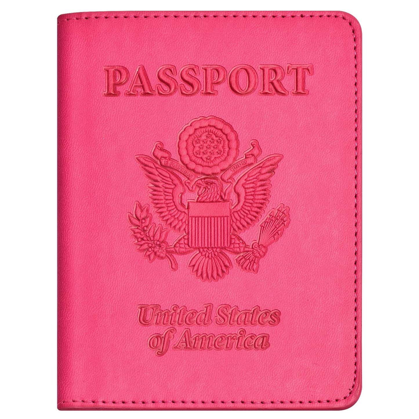 Eoehro Passport Holder for Travel Essentials, Passport Wallet Cover Case for Travel Must Haves Accessories,Passport Book Holders for Women and Men(brown)