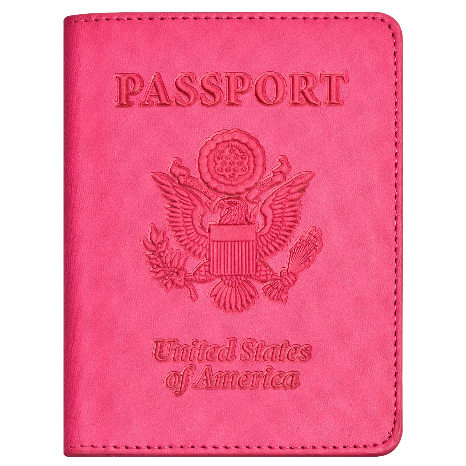 Eoehro Passport Holder for Travel Essentials, Passport Wallet Cover Case for Travel Must Haves Accessories,Passport Book Holders for Women and Men(brown)