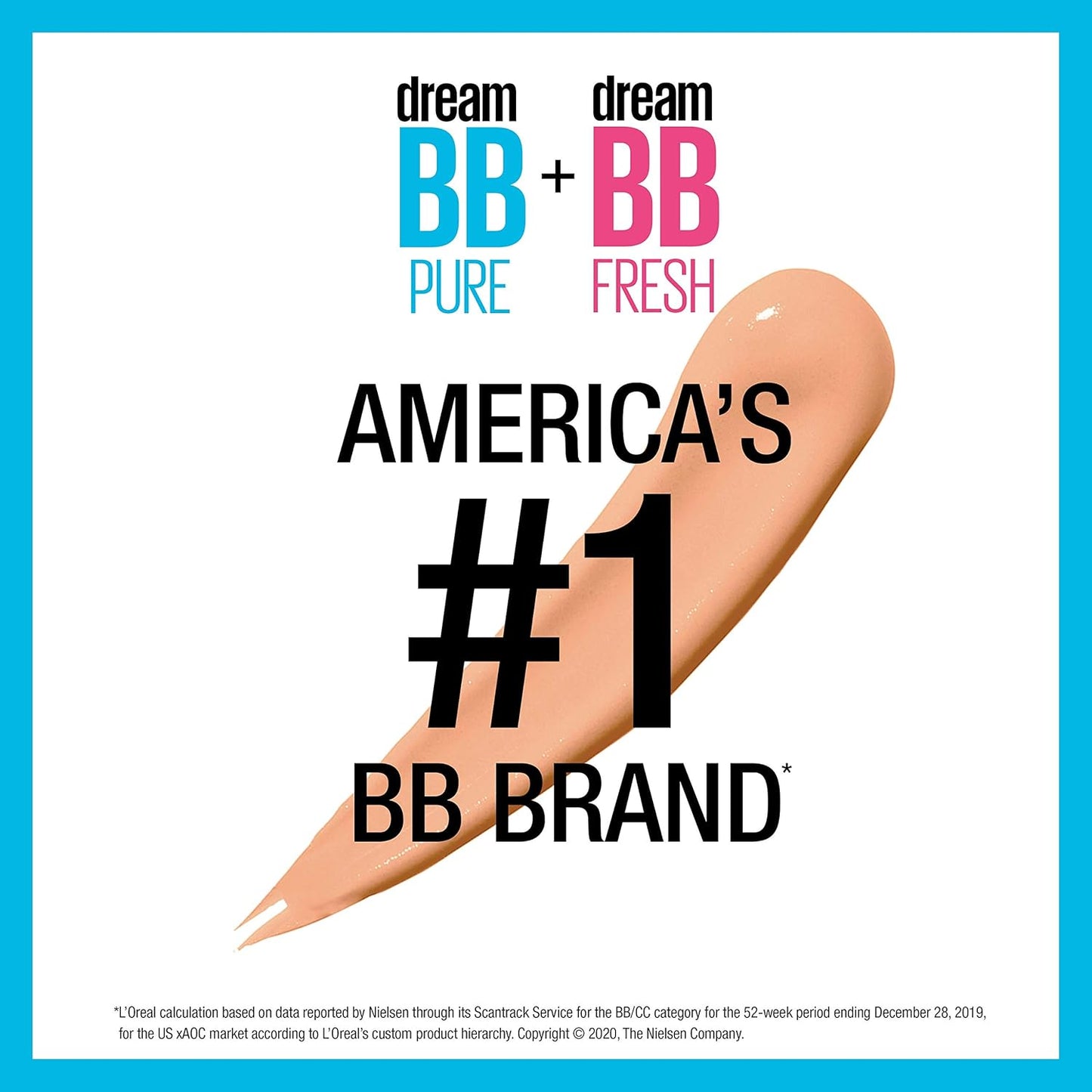 Maybelline Dream Pure Skin Clearing BB Cream, 8-in-1 Skin Perfecting Beauty Balm With 2% Salicylic Acid, Sheer Tint Coverage, Oil-Free, Light/Medium, 1 Count