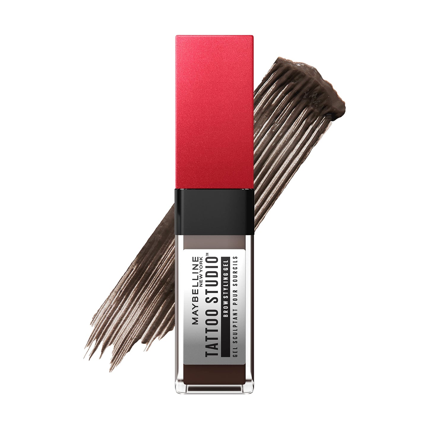 Maybelline Tattoo Studio Brow Styling Gel, Waterproof Eyebrow Make Up, Brow Tint for Up to 36HR Wear, Blonde, 1 Count