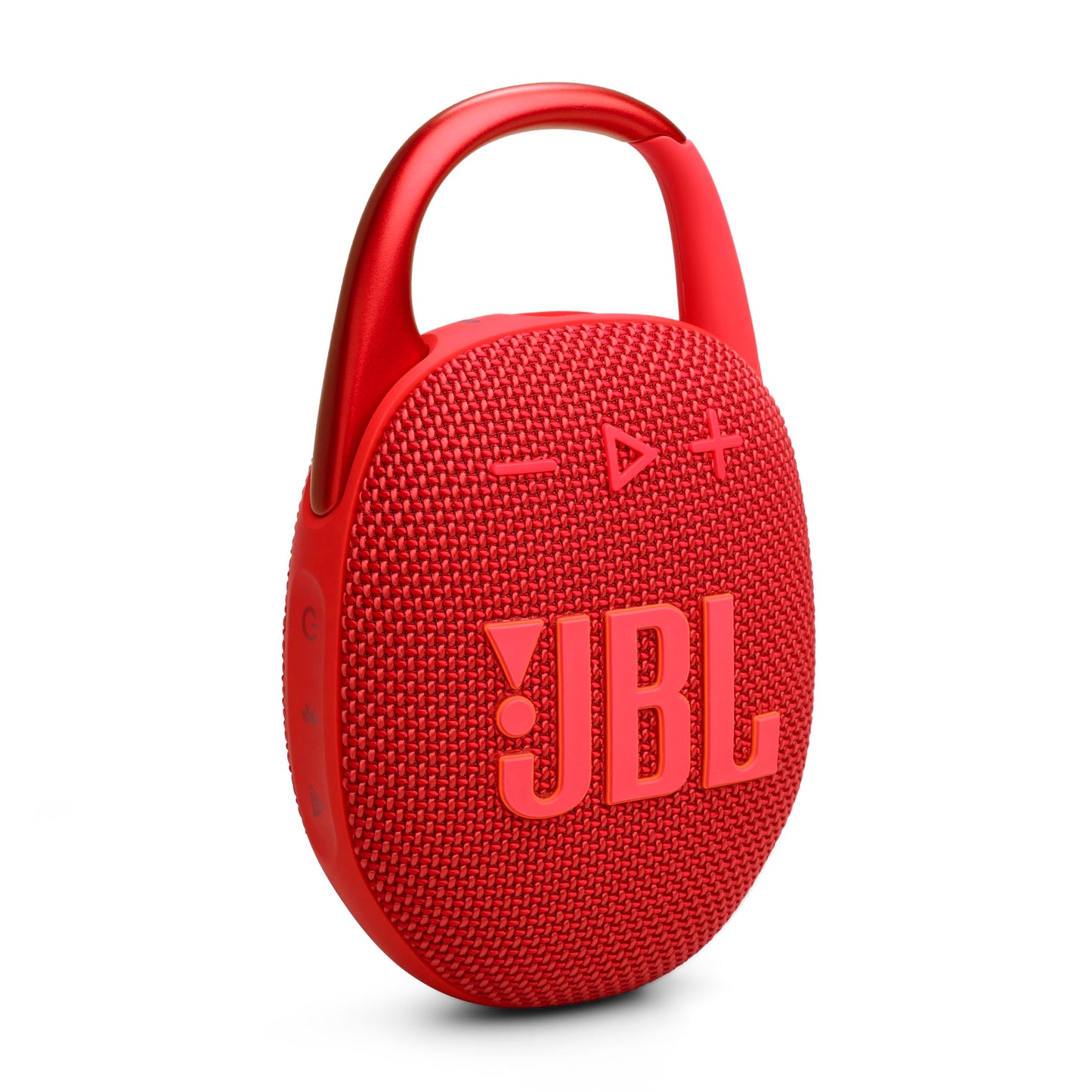 JBL Clip 5 - Ultra-Portable, Waterproof & Dustproof Bluetooth Speaker, Big Pro Sound with Punchy bass, Integrated Carabiner, Up to 12 Hours of Play, Made in Part with Recycled Materials (Purple)
