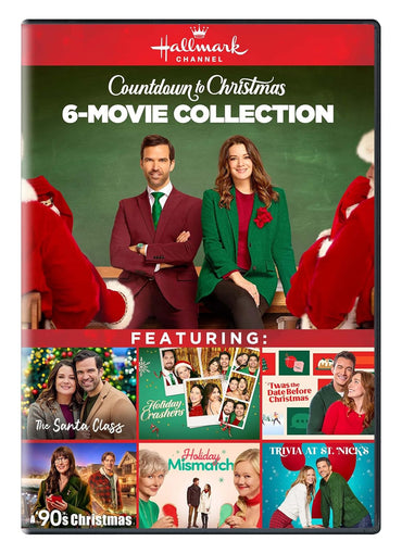 Hallmark 6-Movie Collection The Santa Class, Holiday Crashers, Twas the Date Before Christmas, A '90s Christmas, Holiday Mismatch and more
