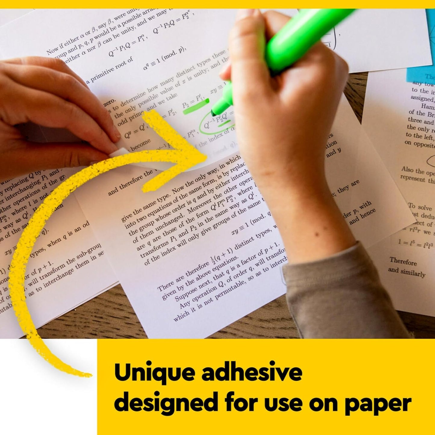 Post-it Colored Transparent Sticky Notes 3x3 in 8 Pads/Pack 36 Sheets/Pad Sticks Securely and Removes Cleanly