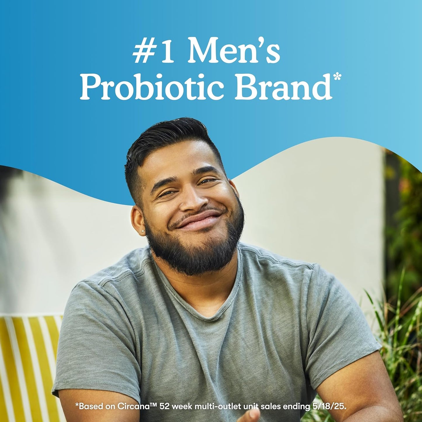 Garden of Life Probiotics for Men Dr Formulated 50 Billion CFU 15 Probiotics for Digestive Health + Organic Prebiotic Fiber for Colon & Immune Support, Daily Gas Relief, Shelf Stable, 30 Capsules