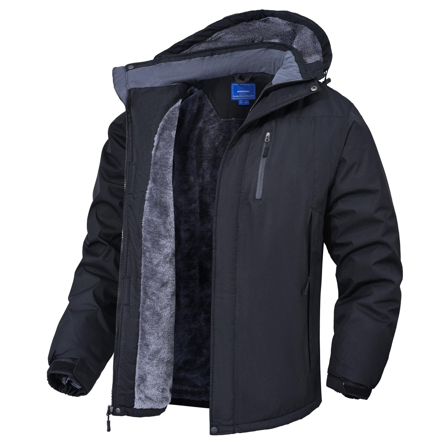Rapoo Men's Winter Ski Snow Jacket Mountain Waterproof Windproof Rain Jacket
