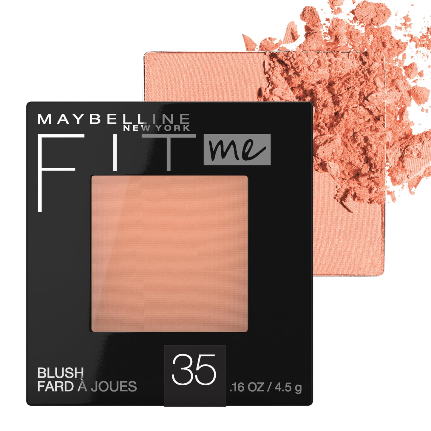 Maybelline Fit Me Blush, Lightweight, Smooth, Blendable, Long-lasting All-Day Face Enhancing Makeup Color, Pink, 1 Count
