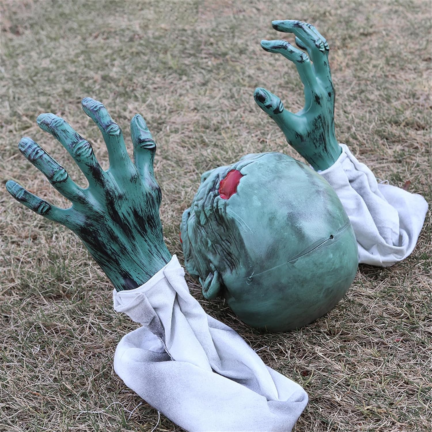 Realistic Zombie Garden Stakes Halloween Decorations Outdoor Yard Stakes Outside House Lawn Patio Party Graveyard Scenes Halloween Decor