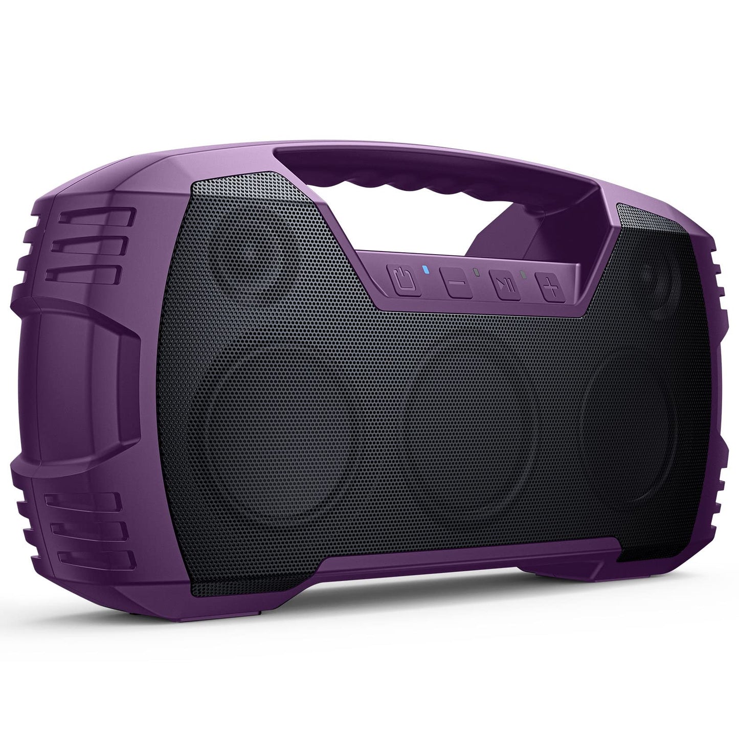 IPX7 Waterproof Bluetooth Speaker, 40W(60 Peak) Portable Wireless Speakers with Subwoofer, 32H Playtime, Stereo Loud Sound, Deep Bass, Bluetooth 5.0 with Handle for Pool, Beach, Outdoor, Gifts