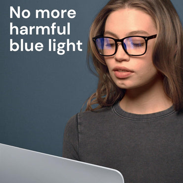 Blue Light Blocking Glasses - Fashion Square Fake Eyeglasses, Anti UV Ray Computer Gaming Glasses Blue Blockers for Women/Men