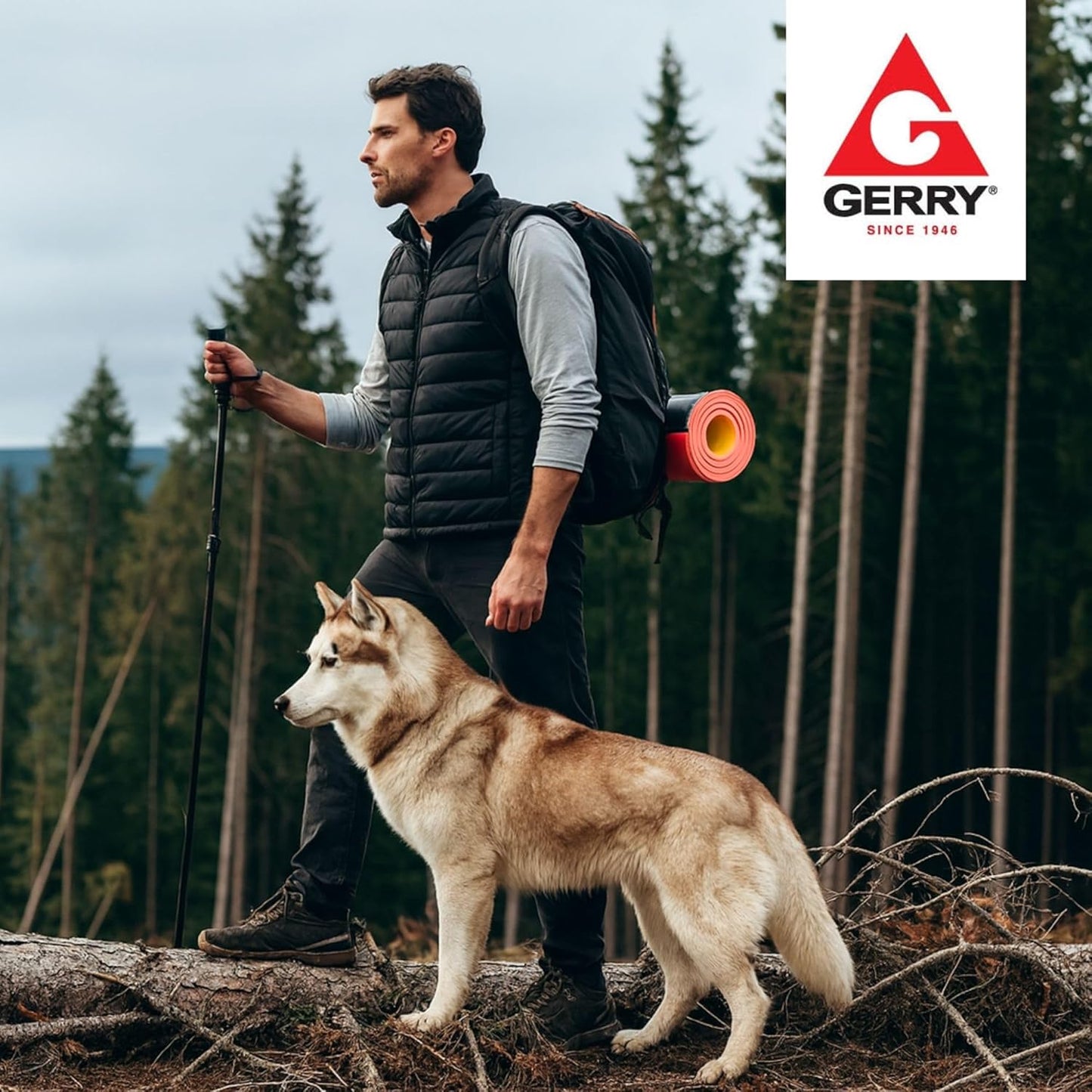 Gerry Packable Puffer Jacket Men, Warm Lightweight Winter Jackets for Men
