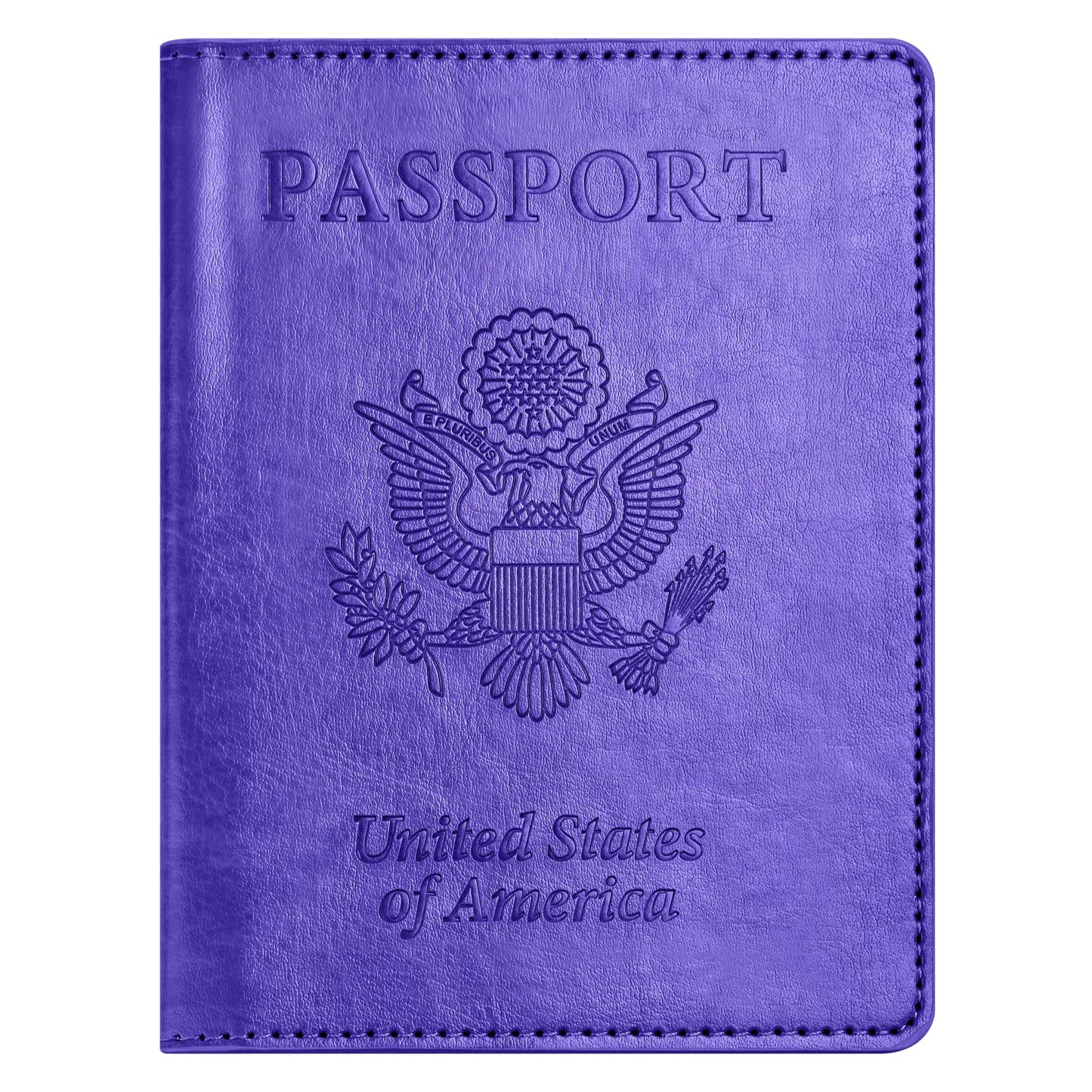 Eoehro Passport Holder for Travel Essentials, Passport Wallet Cover Case for Travel Must Haves Accessories,Passport Book Holders for Women and Men(brown)