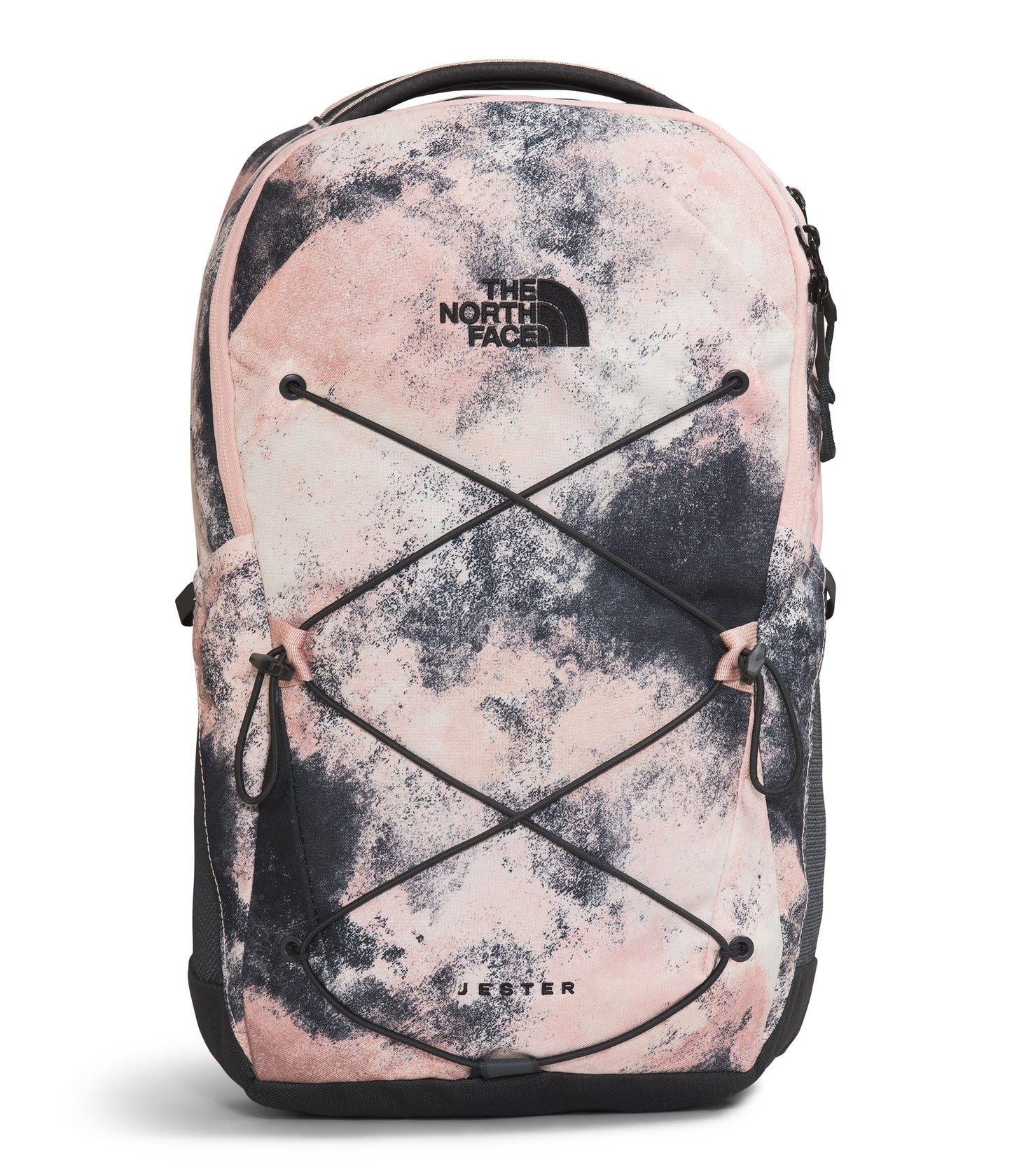 The North Face Women's Every Day Jester Laptop Backpack, TNF Black/Burnt Coral Metallic, One Size