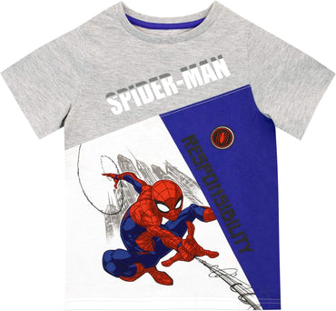 Marvel Boys Spiderman T-Shirt And Shorts Set