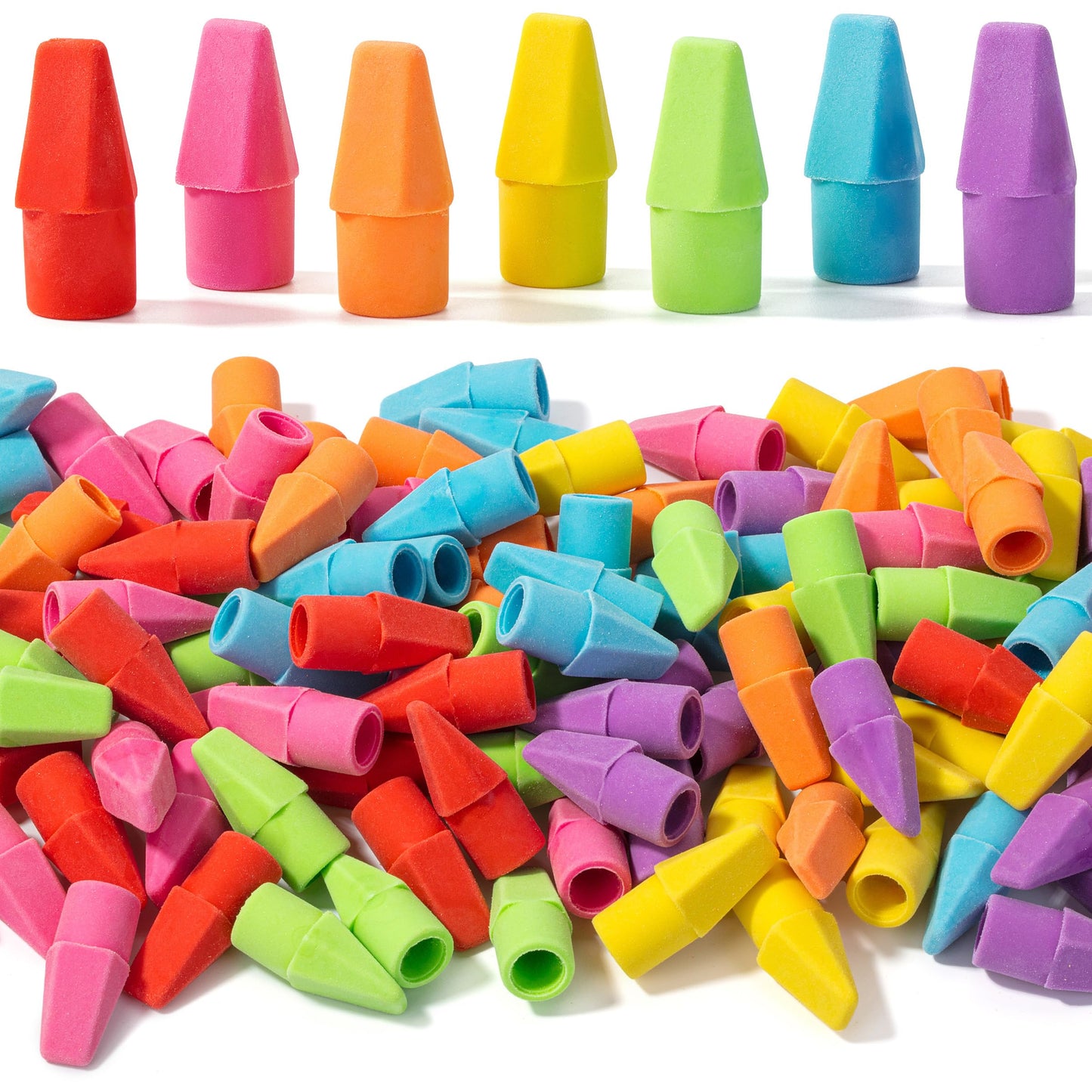 Mr. Pen Erasers for Pencils, 120 Pack, Pencil Top Erasers, Eraser Caps, Cap Tops, Topper Erasers. Ereaser