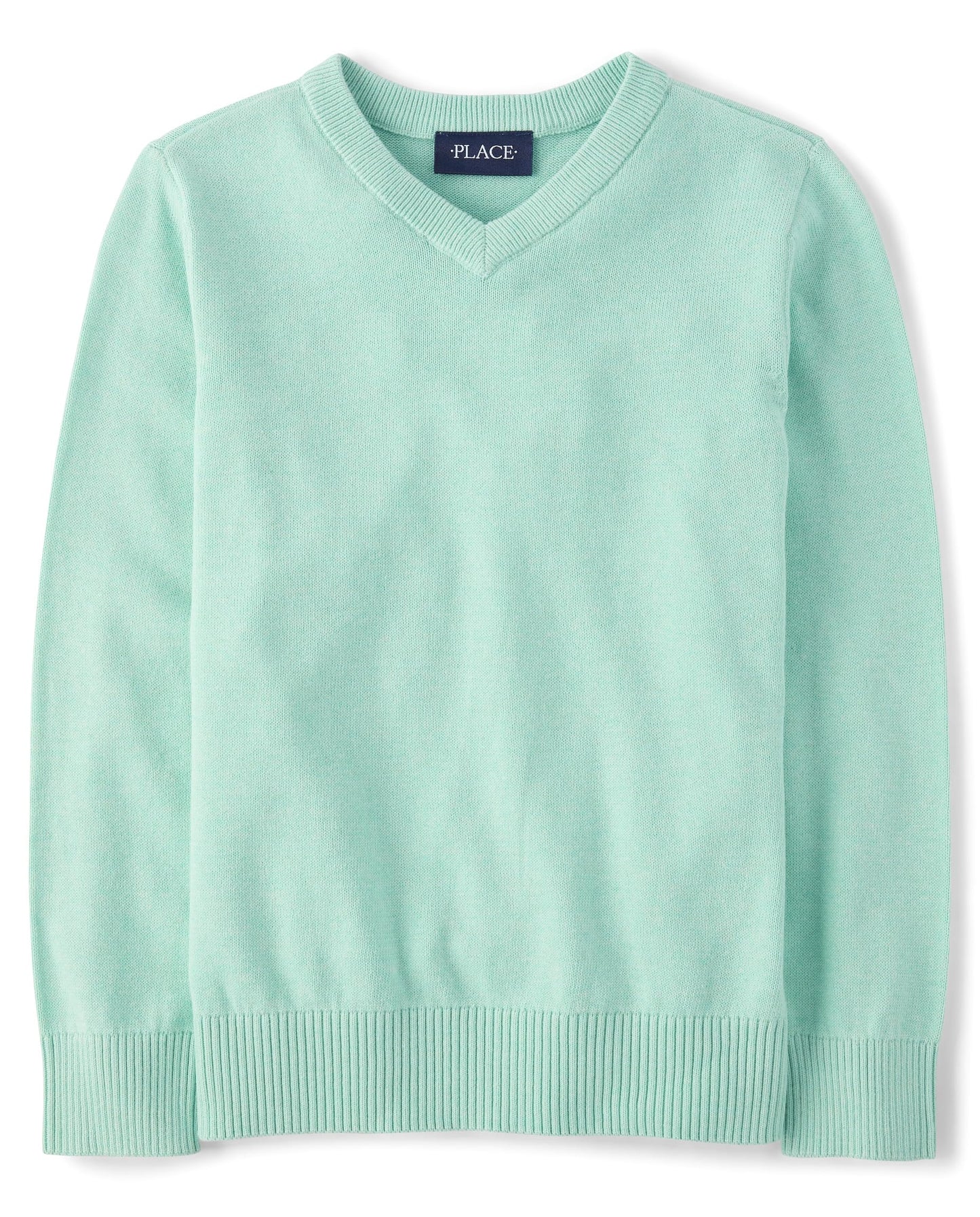 The Children's Place Boys' Long Sleeve V-Neck Pullover Sweater
