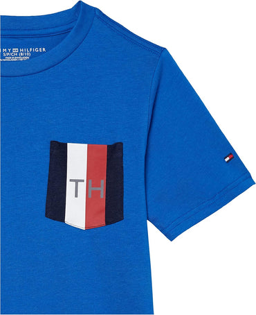 Tommy Hilfiger Boys' Short Sleeve Legacy Crew Neck T-Shirt