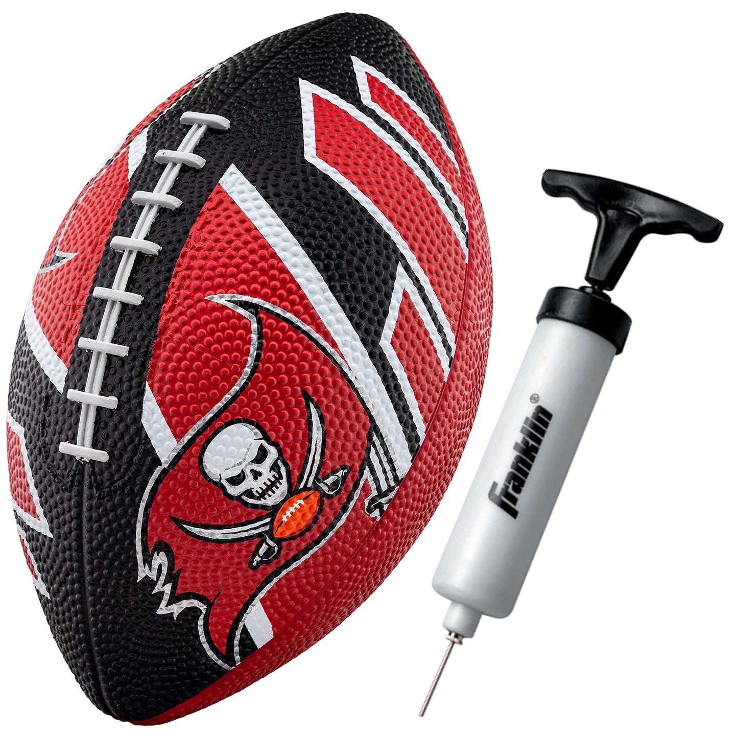 Franklin Sports NFL Team Footballs - Rubber Youth Mini Footballs for All NFL Teams - Kids Junior 8.5" Football - Official NFL Licensed Footballs