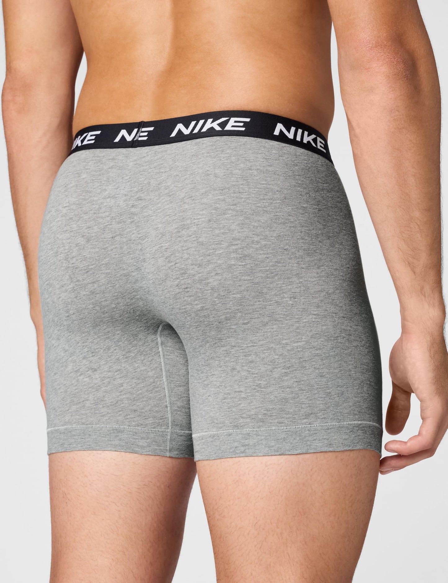 Nike Men's All Day Cotton Stretch Boxer Brief W/Fly Underwear (3-Pack)