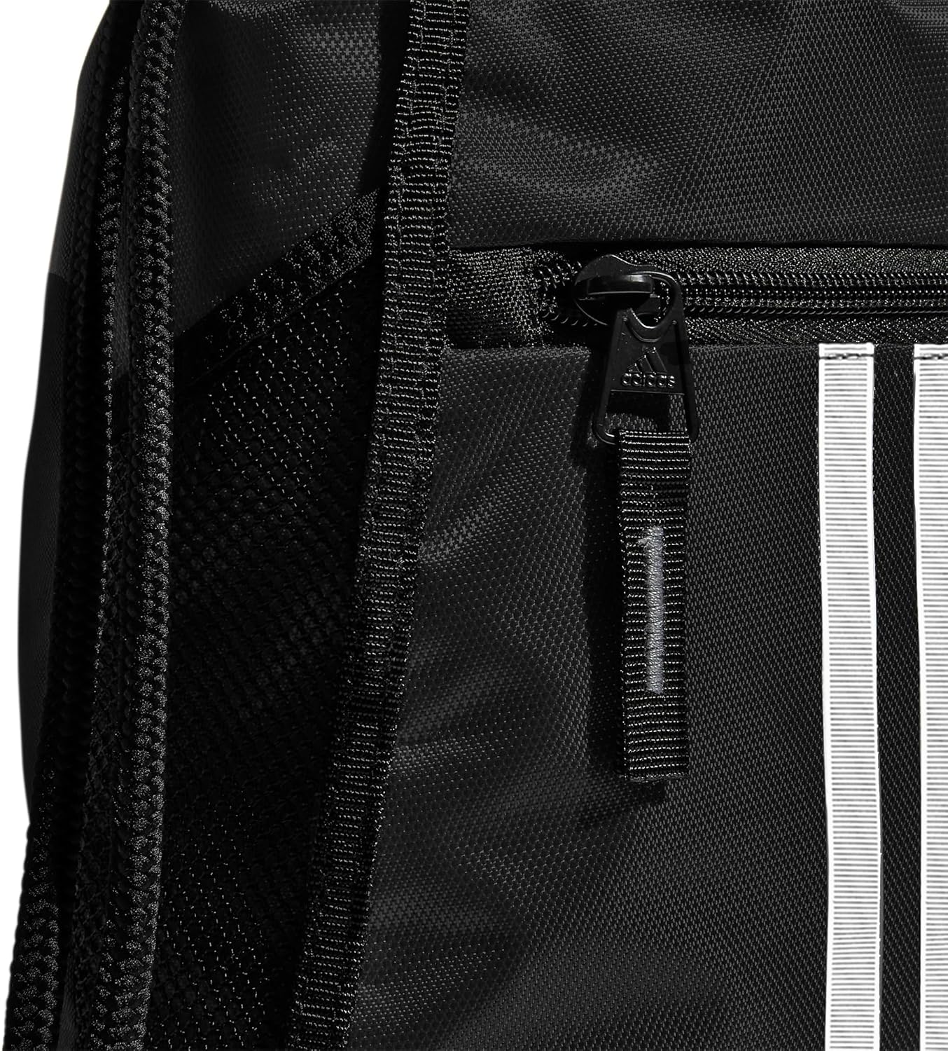 adidas Alliance Sackpack, Drawstring Backpack, Lightweight Small Gym Bag for Women and Men, Black, One Size