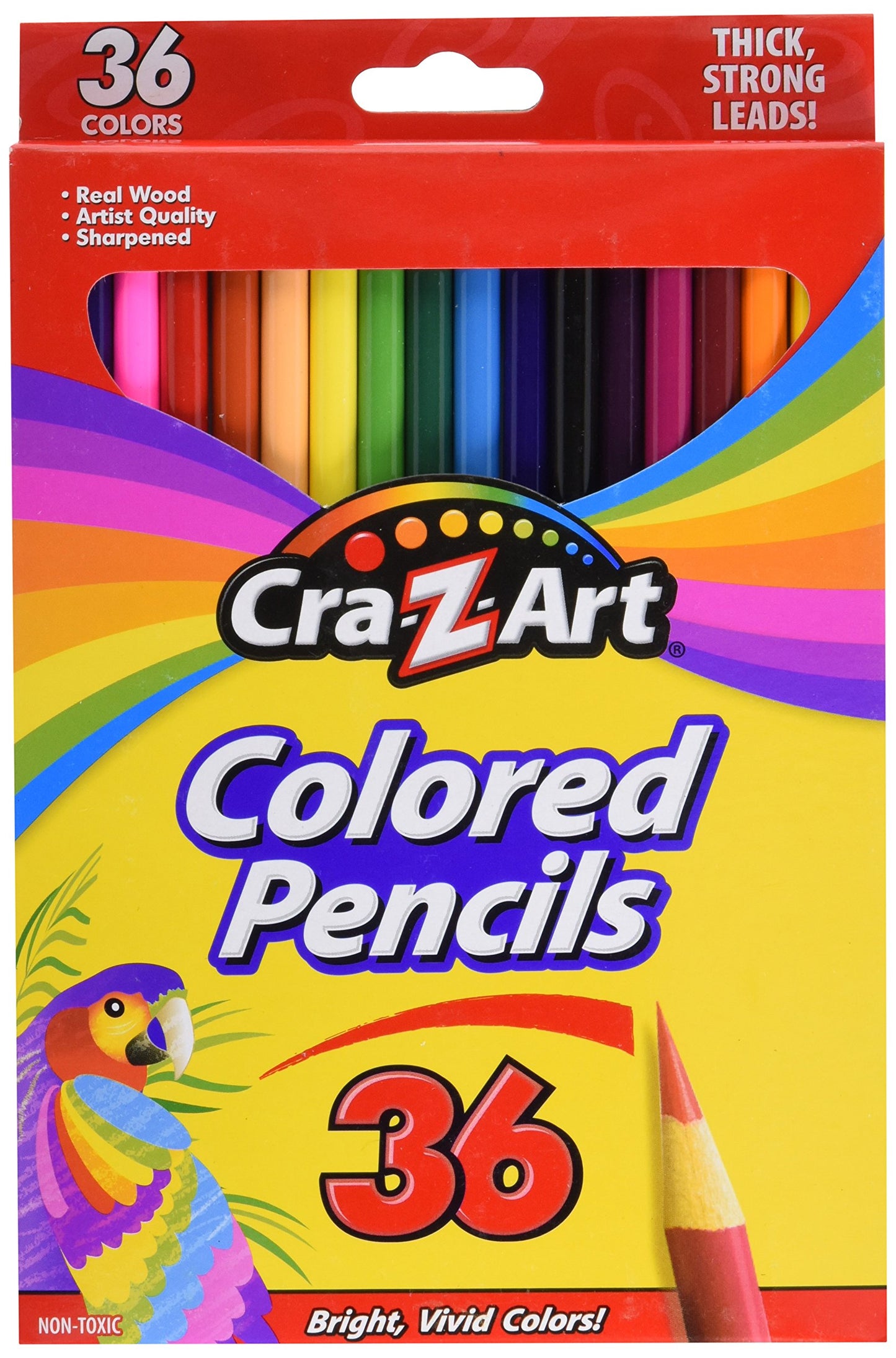Cra-Z-Art Colored Pencils, 72 Count, Back to School Supplies, Arts & Crafts, Gift for Kids