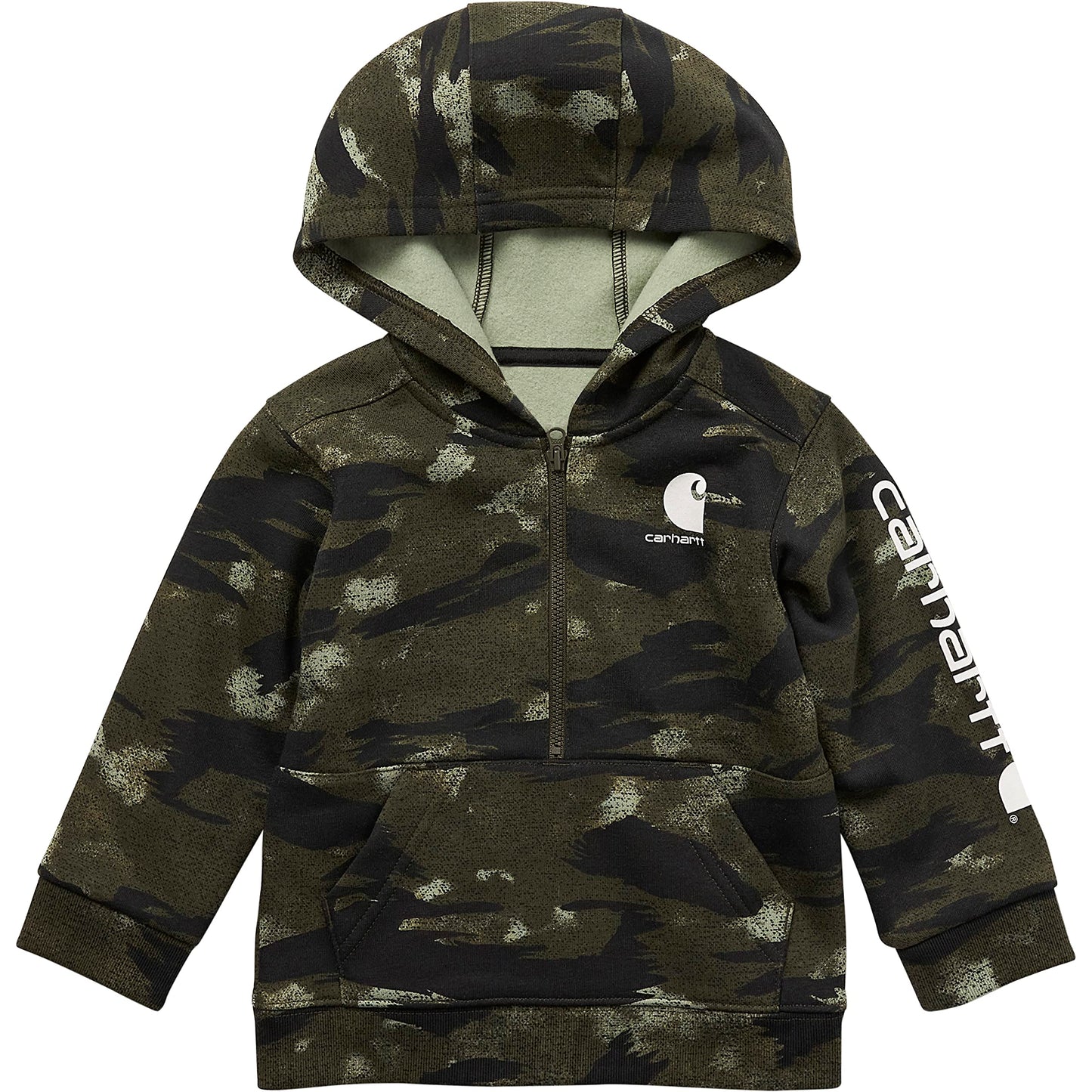 Carhartt Kid's CA6273 Long-Sleeve Half-Zip Sweatshirt - Boys