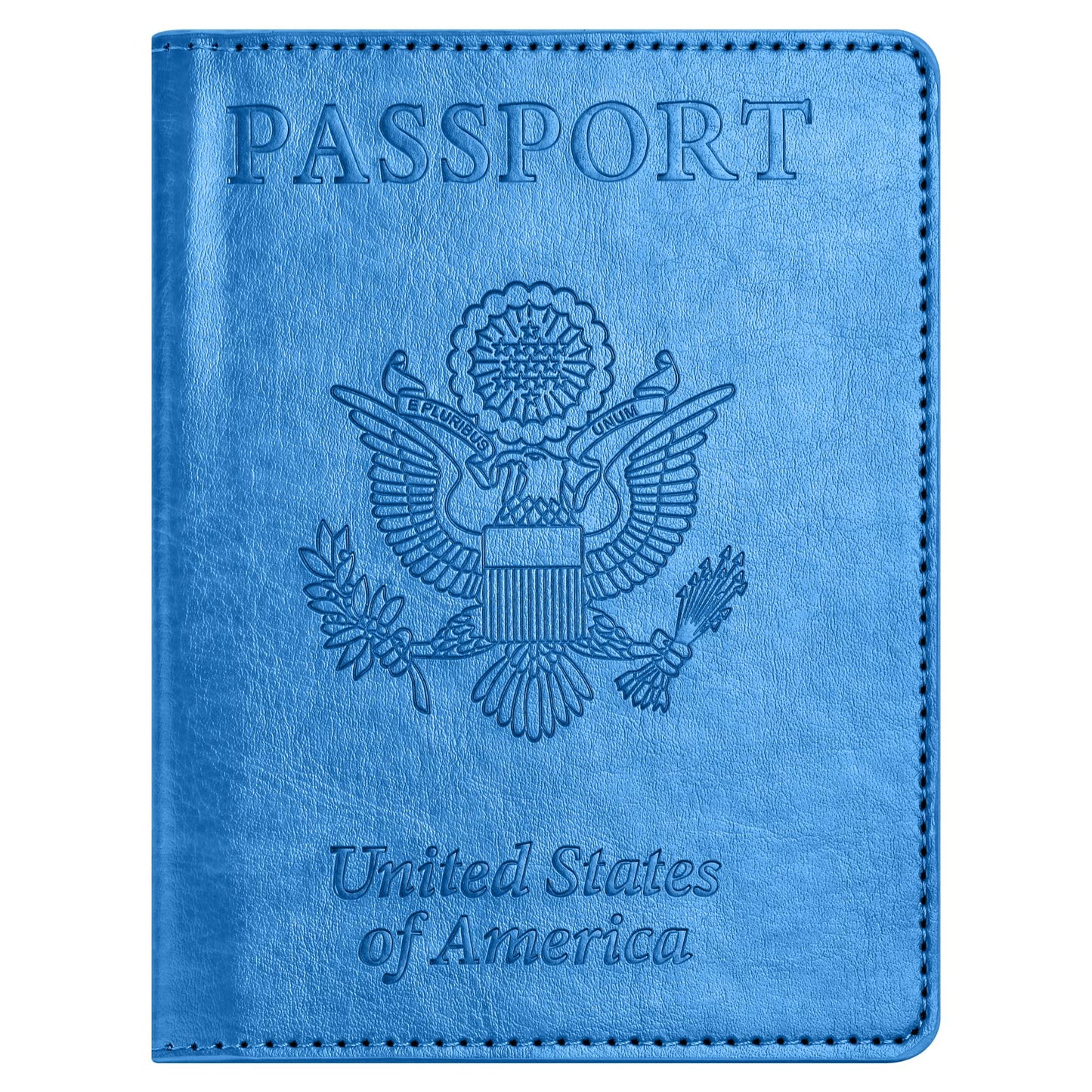 Eoehro Passport Holder for Travel Essentials, Passport Wallet Cover Case for Travel Must Haves Accessories,Passport Book Holders for Women and Men(brown)