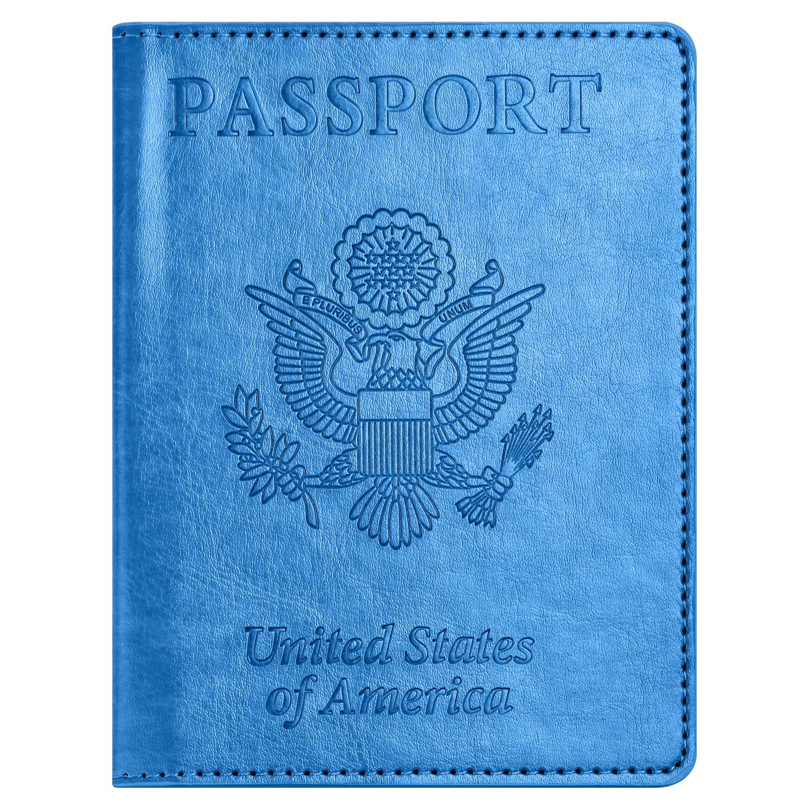 Eoehro Passport Holder for Travel Essentials, Passport Wallet Cover Case for Travel Must Haves Accessories,Passport Book Holders for Women and Men(brown)