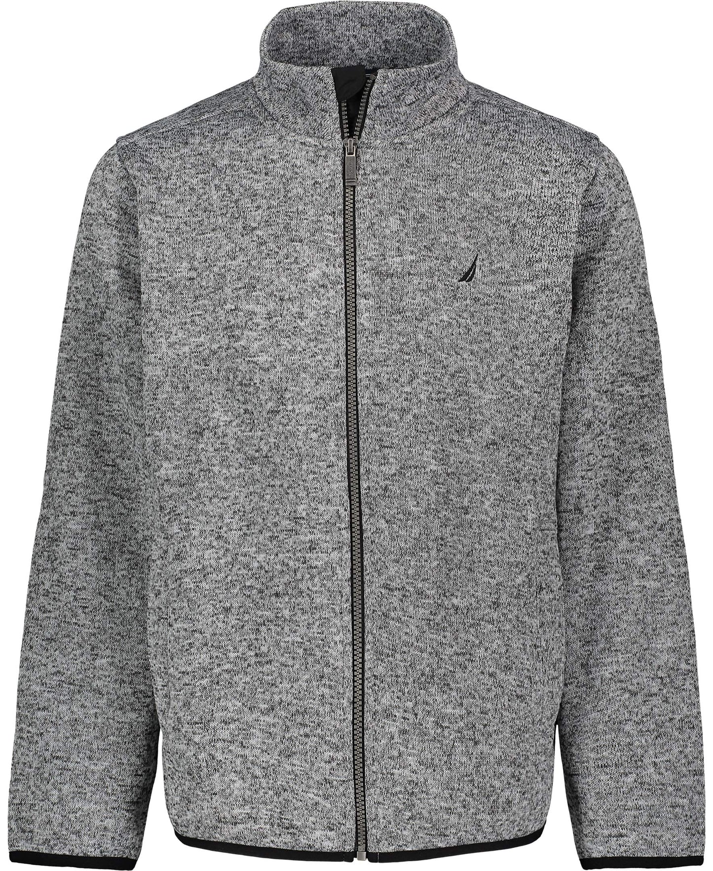 NAUTICA Boys' Full Zip Jacket, Kangaroo Pockets, Made with Lightweight Fleece