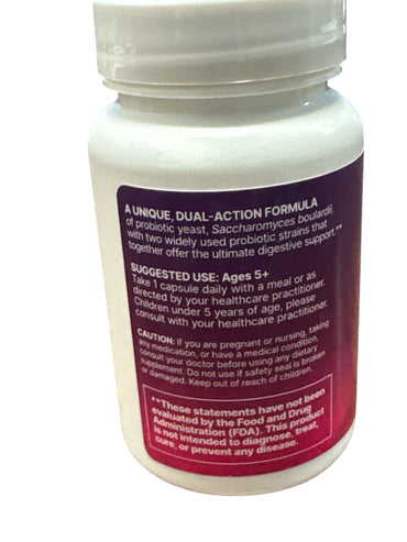 Microbiome Labs Restorflora Probiotics for Digestive Health - Gut Health Supplements with Dual Action Probiotics for Women, Men & Kids 5+ - Support Bowel Regularity & Immune Function (50 Capsules)