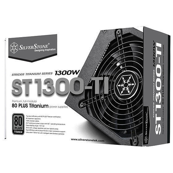 Silverstone 1300W ATX PSW SST-ST1300-TI Strider Titanium Series 80 PLUS Titanium