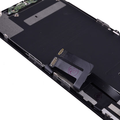 LCD Screen Digitizer Assembly Replacement with Back Plate for iPhone 11 (High Quality)