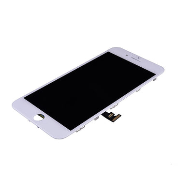 LCD Screen Display Replacement with Touch Digitizer and Back Plate for iPhone 8 Plus (High Quality) - White