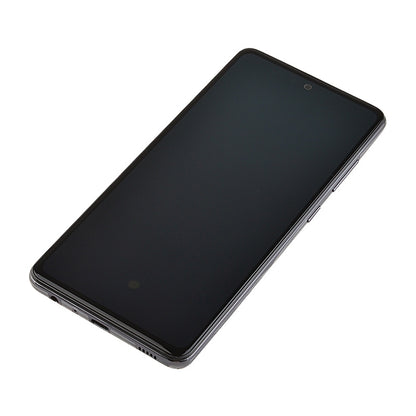 OLED Screen Digitizer Assembly With Frame for Samsung Galaxy A52 4G A525/ A52 5G (2021) A526 (Premium) - Awesome Black