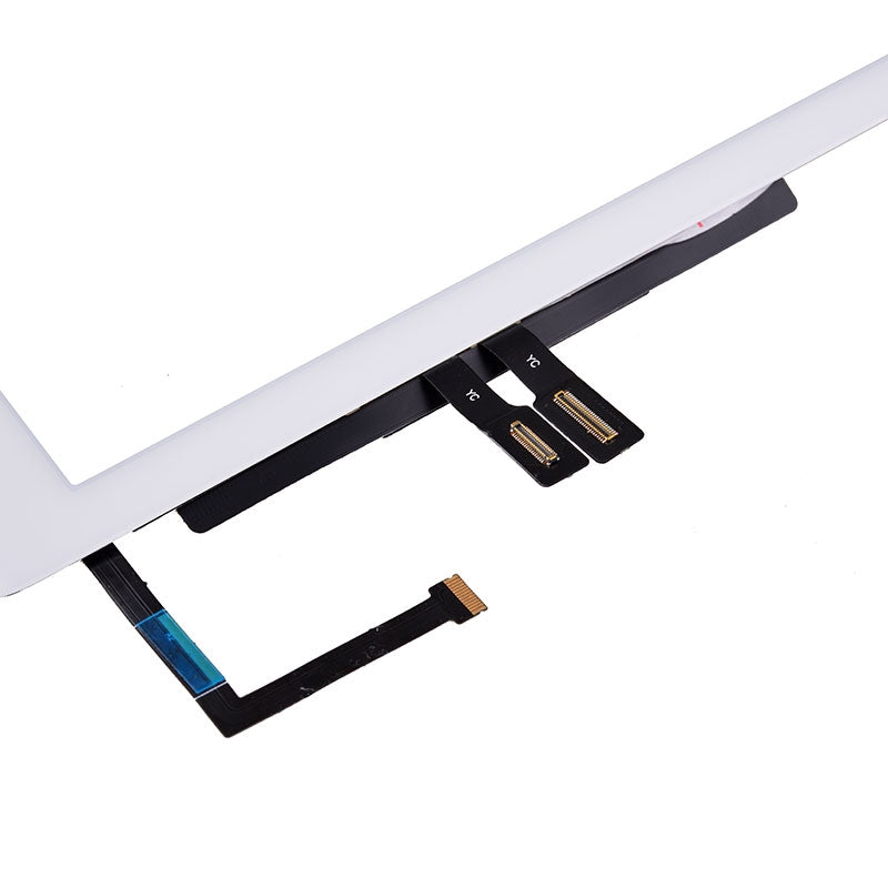 Touch Screen Digitizer With Home Button and Home Button Flex Cable for iPad 6(2018) A1893 A1954(High Quality) - Gold