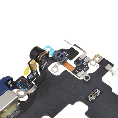 Charging Port with Flex Cable for iPhone 12 (High Quality) - Blue