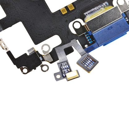 Charging Port with Flex Cable for iPhone 12 mini (High Quality) - Blue